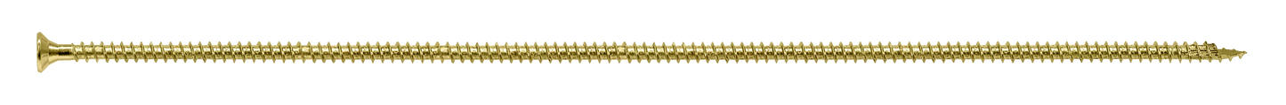 Simpson Strong-Tie SDCF272358 Strong-Drive® SDCF TIMBER-CF Screw — 0.390 in. x 23-5/8 in. T50, Yellow Zinc (100-Qty) (Pack of 44)