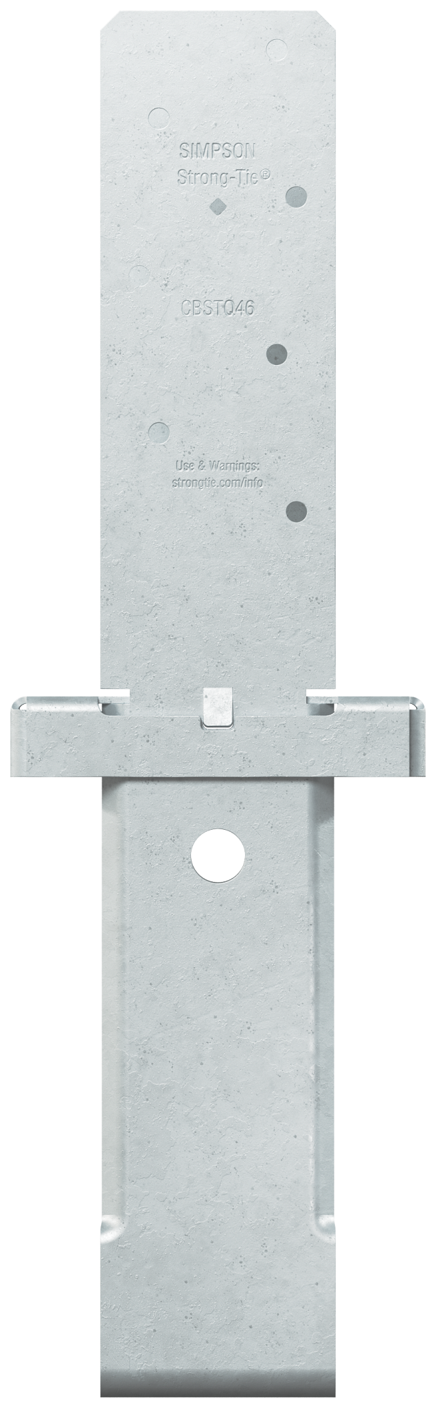 Simpson Strong-Tie CBSTQ46-SDS2HDG CBSTQ™ Hot-Dip Galvanized Standoff Column Base for 4x6 w/ SDS Screws (Pack of 9)
