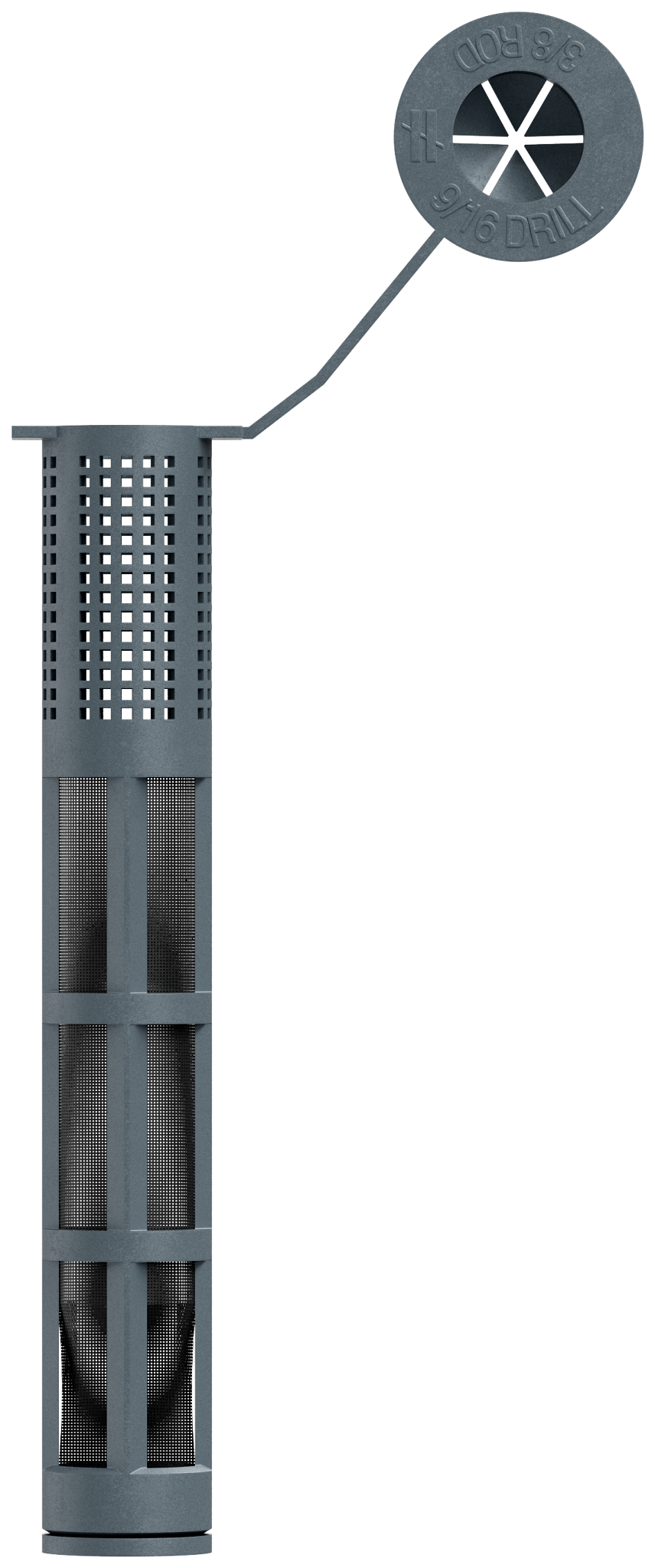 Simpson Strong-Tie 3GWS373P Opti-Mesh 3-1/2 in. Epoxy Adhesive Plastic Screen Tube for 3/8 in. Rod for SET-3G
