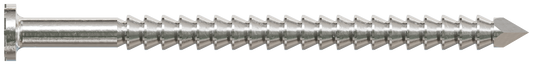 Simpson Strong-Tie T3ACDRWVR1 Cedar Trim Nail — 1-1/4 in. x .072 in. Type 316 Stainless Steel (1 lb.) (Pack of 10)