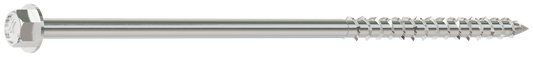 Simpson Strong-Tie SDWH19600SS-5 Strong-Drive® SDWH™ TIMBER-HEX SS Screw — 0.185 in. x 6 in. 5/16 Hex, Type 316 (5-Qty) (Pack of 20)