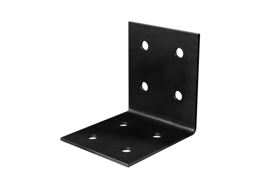 Simpson Strong-Tie HL46PC HLPC 4-1/4 in. x 6 in. Black Powder-Coated Ornamental Heavy Angle