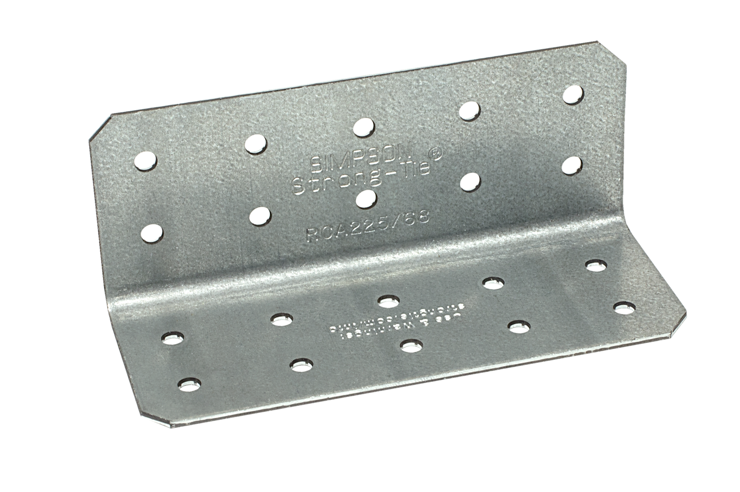 Simpson Strong-Tie RCA335/97-R35 RCA 3 in. x 3 in. x 5 in. 12-Gauge Galvanized Rigid Connector Angle (35-Qty)