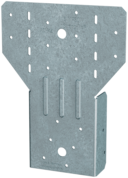 Simpson Strong-Tie ACH4Z ACHZ™ ZMAX® Galvanized Adjustable Post Cap for 4x