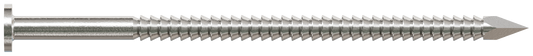 Simpson Strong-Tie S12ACN1 Common Nail, Annular Ring Shank — 3-1/4-in. x .148-in. Type 304 Stainless Steel (1 lb.) (Pack of 10)