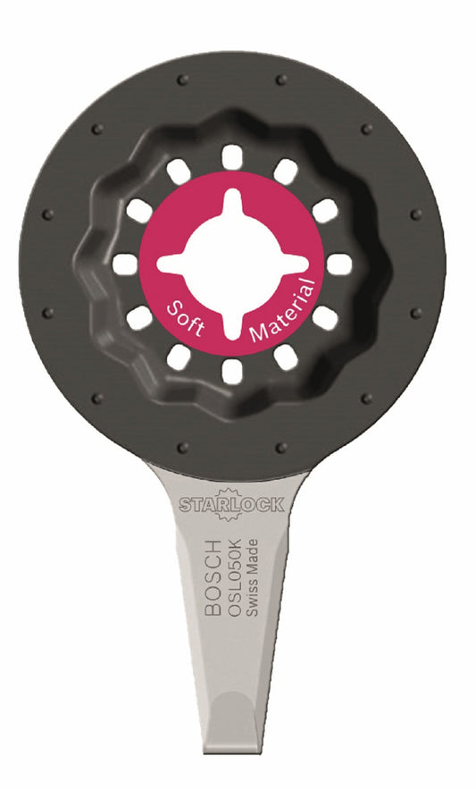 Cuchillo multiusos oscilante Starlock® de 1/2 pulg. BOSCH OSL050K para quitar sellador