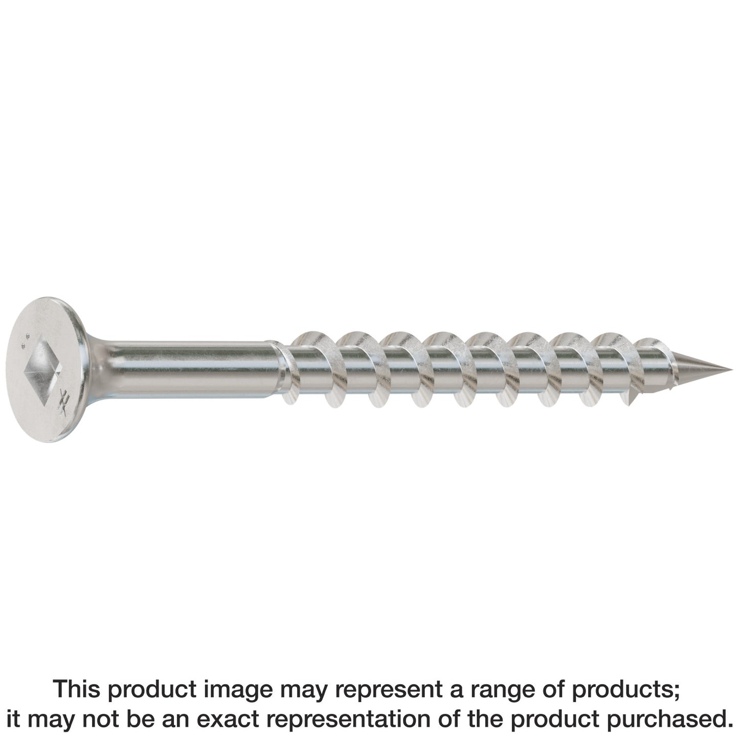 Simpson Strong-Tie SSWSC2BS SSWSCB Roofing Tile Screw (Collated) — #8 x 2 in. #2 Square, Type 305 (2000-Qty)
