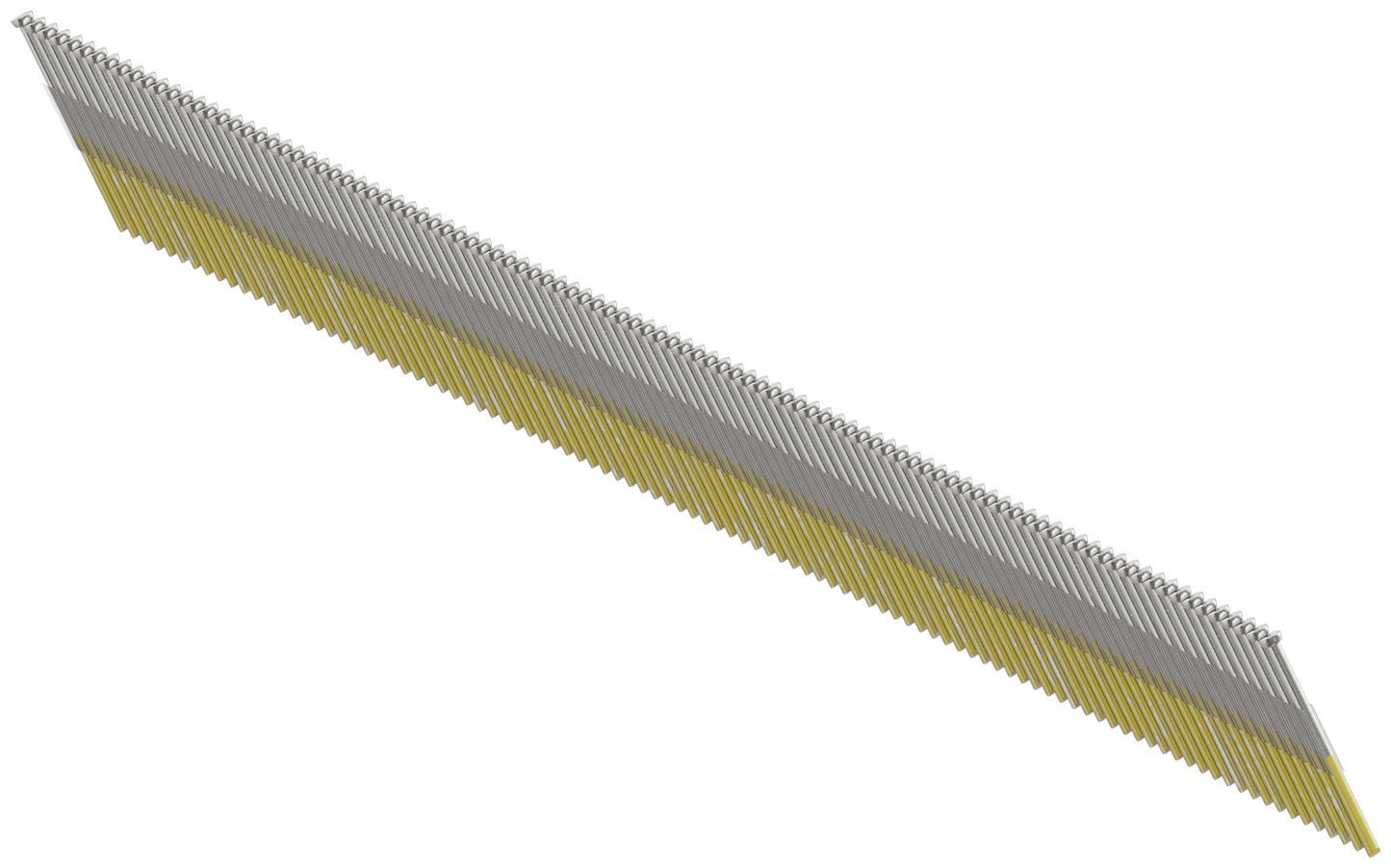 Simpson Strong-Tie T15N125SFN Tape Collation, DA-Style Angle, 15-Gauge Finishing Nail — 1-1/4 in. Type 316 (4000-Qty)