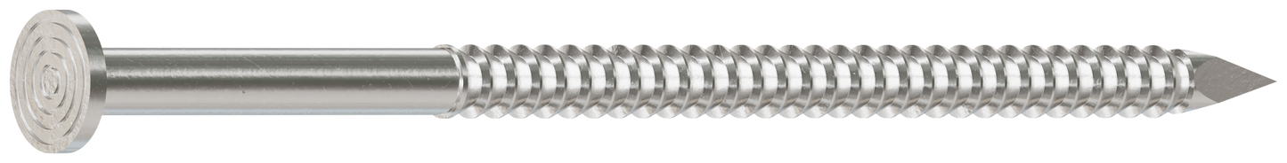 Simpson Strong-Tie T8KRB Premium Siding Nail — 2-1/2-in. x 1/4-in. Head Dia., Type 316 Stainless Steel (25 lb.) (Pack of 64)