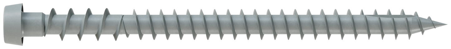 Simpson Strong-Tie DCU234SGR Deck-Drive™ DCU COMPOSITE Screw (Collated) — #10 x 2-3/4 in. Quik Guard® Gray (1000-Qty) (Pack of 100)