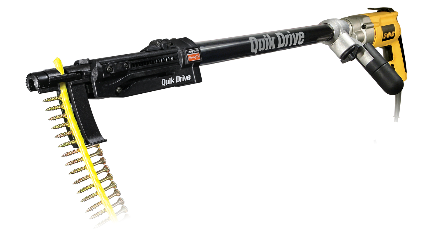 Simpson Strong-Tie PRO200SD25K Quik Drive® PRO200SG2 Multi-Purpose System w/ DeWalt® 2500 RPM Screwdriver Motor (Pack of 60)