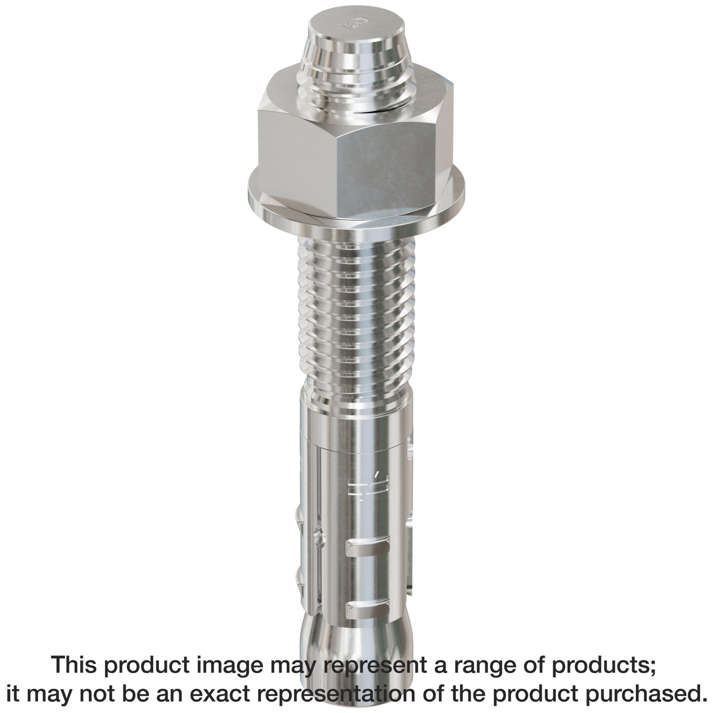 Simpson Strong-Tie STB2-754346SSR10 Strong-Bolt® 2 — 3/4 in. x 4-3/4 in. Type 316 Stainless-Steel Wedge Anchor (10-Qty)