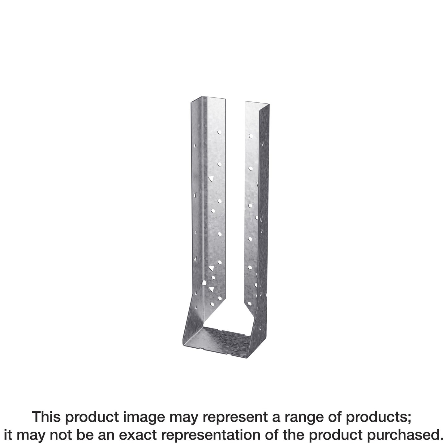 Simpson Strong-Tie HUC414-2 HUC Galvanized Face-Mount Concealed-Flange Joist Hanger for Double 4x14 (Pack of 20)