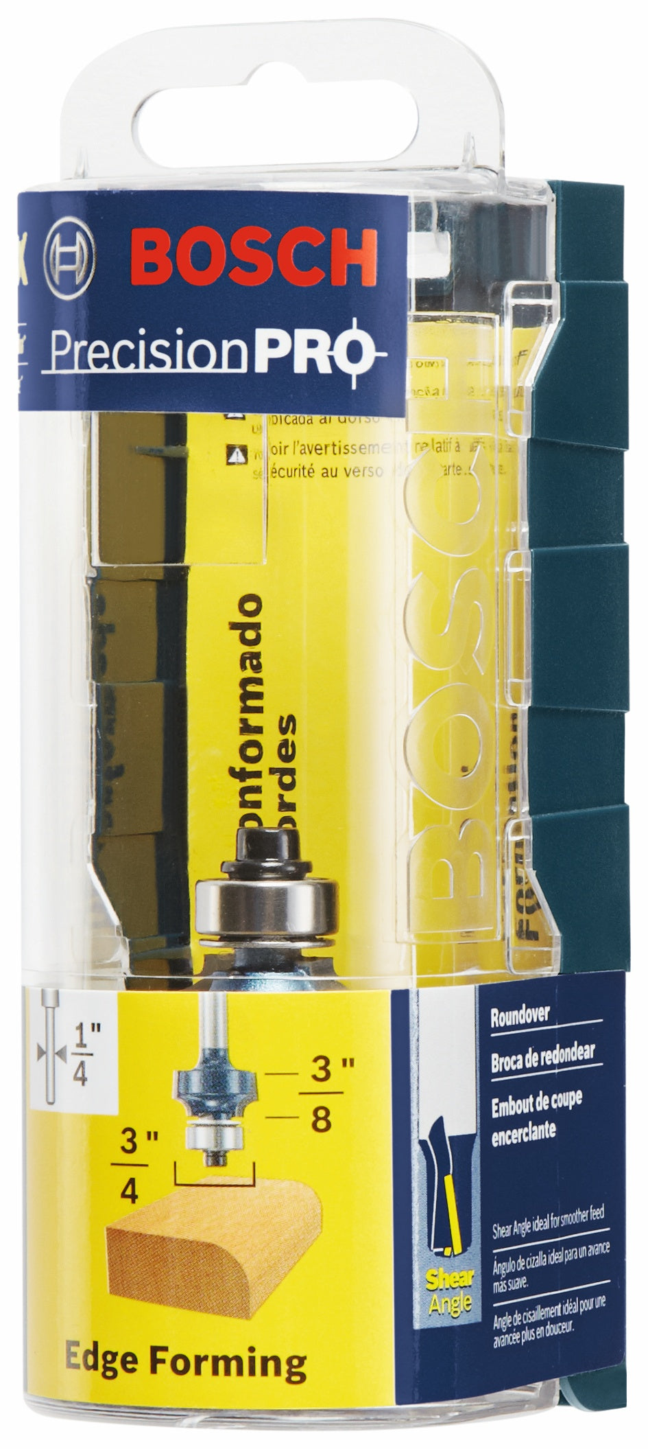 Broca fresadora redondeada con punta de carburo BOSCH 85290MC de 1/8 pulg. x 3/8 pulg.