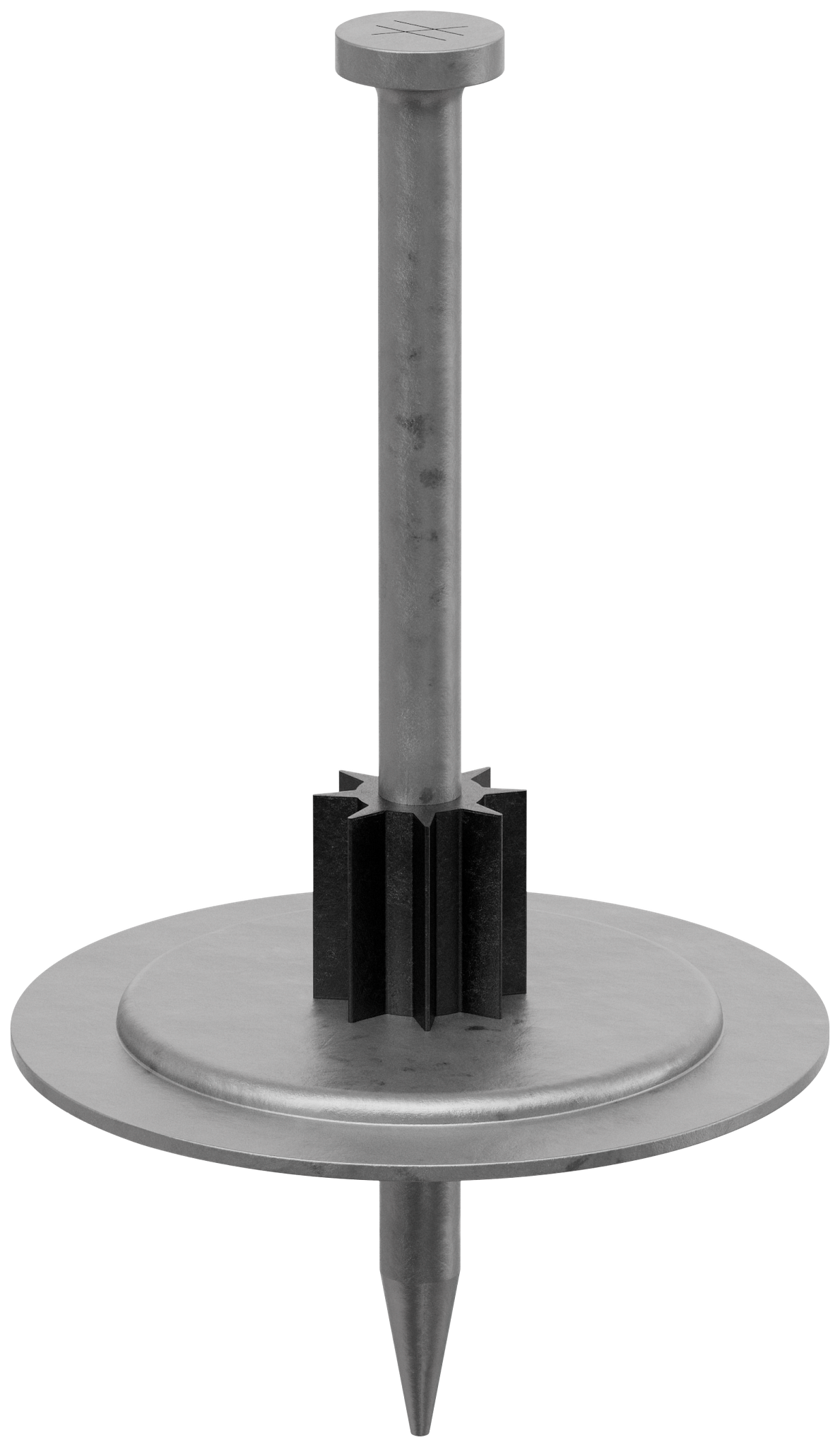 Simpson Strong-Tie PINW-250 PINW 2-1/2 in. Powder-Actuated Metal-Washered Pin for Insulation Board (50-Qty) (Pack of 10)