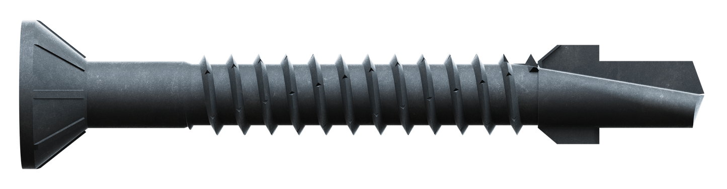 Simpson Strong-Tie TBP1245R50 Strong-Drive® TB WOOD-TO-STEEL Screw — #12 x 1-3/4 in. Black Phos. (50-Qty) (Pack of 10)