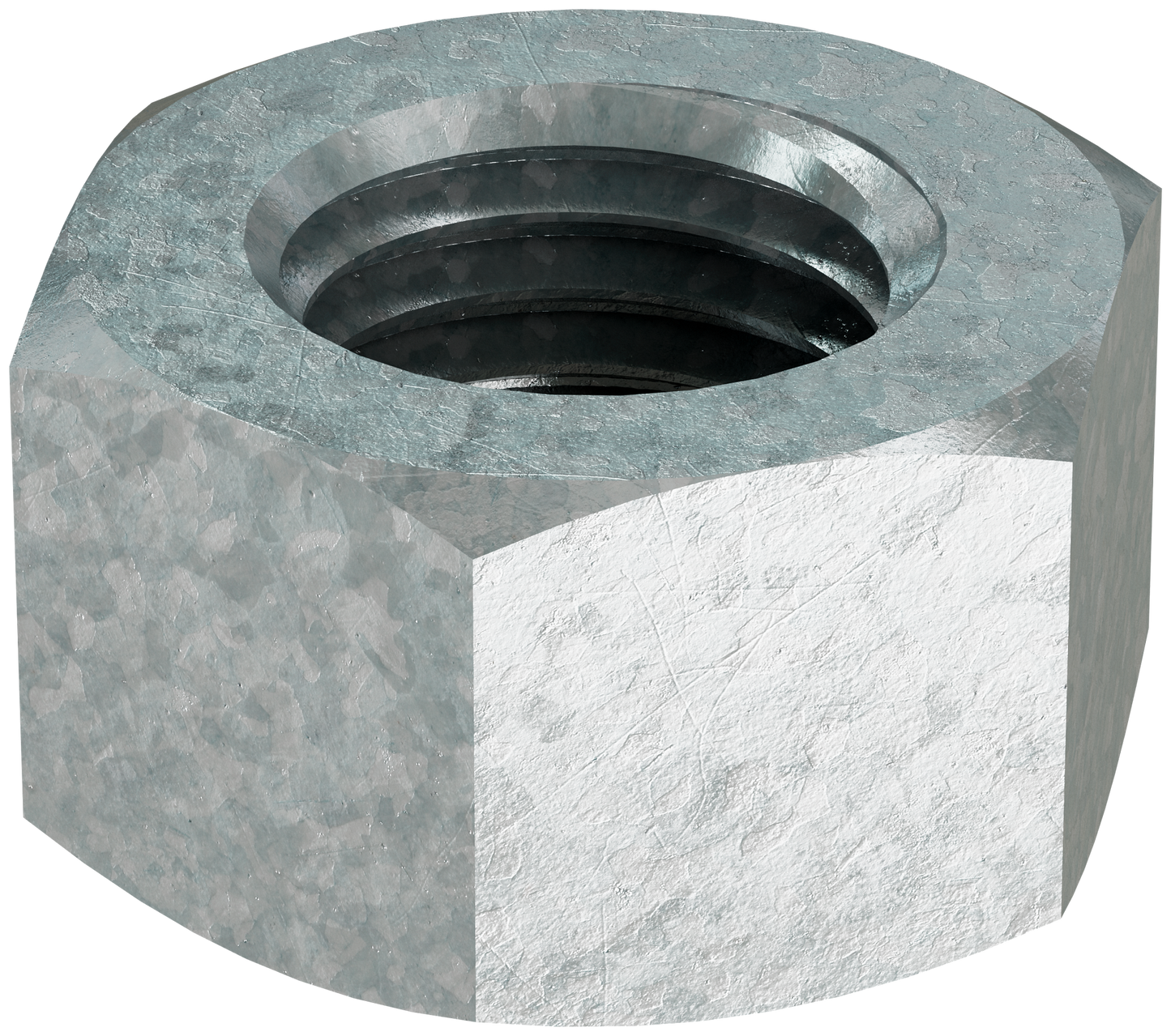 Simpson Strong-Tie NUT1-ZP Zinc-Plated Hex Nut for 1 in. Rod