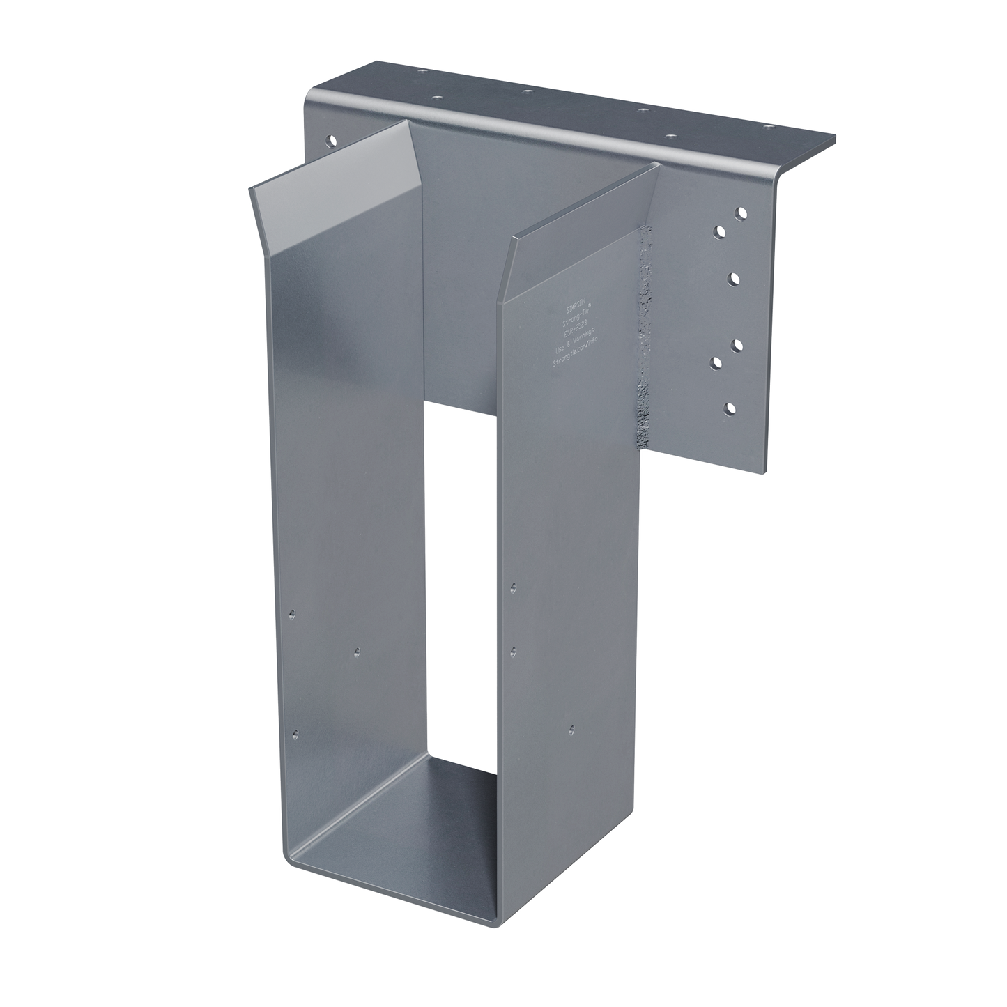 Simpson Strong-Tie HGLTV5.516 HGLTV Top-Flange Joist Hanger for 5-1/4 in. x 16 in. Engineered Wood (Pack of 2)