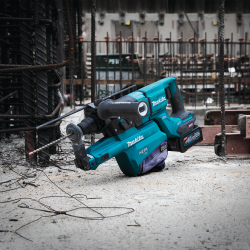 Makita GRH07M1 40V max XGT® Brushless Cordless 1-1/8" SDS-PLUS AVT® Rotary Hammer Kit, AFT® and AWS® Capable (4.0Ah)