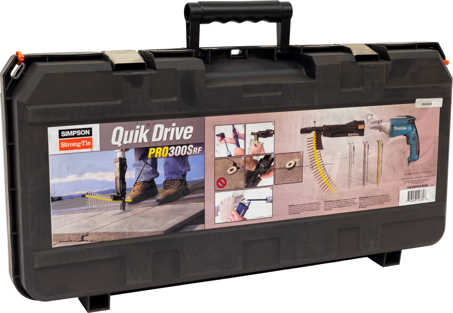 Simpson Strong-Tie PRO300SRFG2M25K Quik Drive® PRO300SRFG2 Roofing Tile System w/ Makita® 2500 RPM Screwdriver Motor