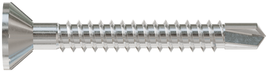 Simpson Strong-Tie SSFHSD112S1016 FHSD Wood-to-CFS Screw (Collated) — #10 x 1-1/2 in. #2SQ, Flat Head, Type 410 (1000-Qty) (Pack of 100)