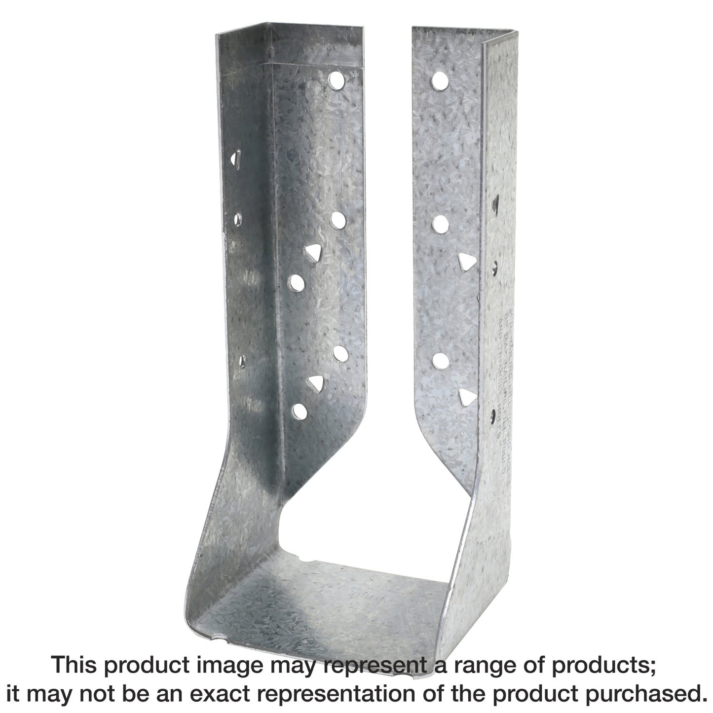 Simpson Strong-Tie HUC28-2 HUC Galvanized Face-Mount Concealed-Flange Joist Hanger for Double 2x8