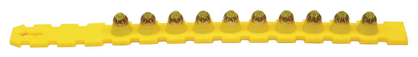 Simpson Strong-Tie P27SL4 P27SL 0.27-Caliber Plastic, 10-Shot Strip Loads, Yellow (100-Qty)
