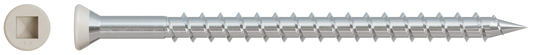 Simpson Strong-Tie DTH212S305TN Trim-Head Screw — Sharp Point (Collated) — #7 x 3-1/2 in. #2 Square Type 305 Tan (1000-Qty)