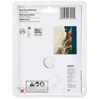 Hoja de rejuntado tipo sándwich premium BOSCH DD510H de 5 pulgadas