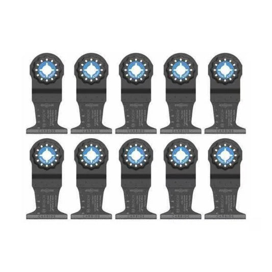 BOSCH OSL134C-10 1-3/4 In. Starlock® Oscillating Multi Tool Carbide Plunge Cut Blade Pk10