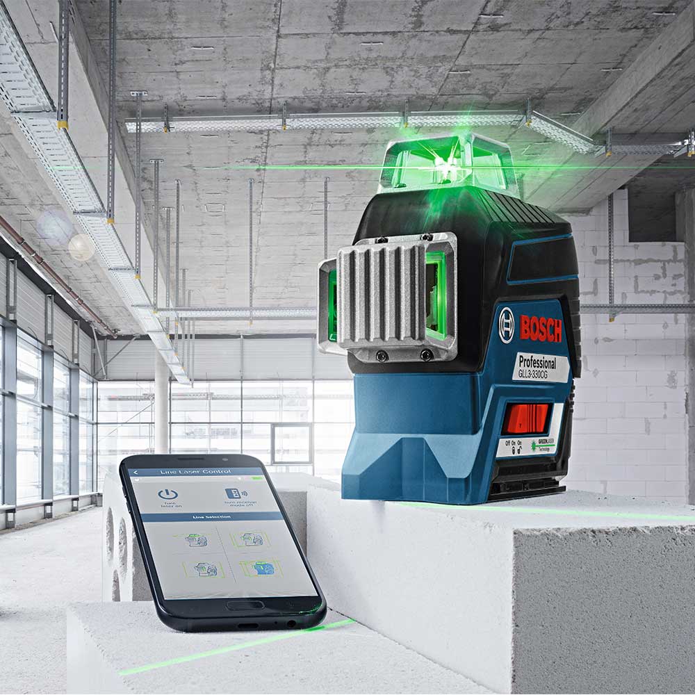 Bosch GLL3 330CG B 360-Degree Green Beam 