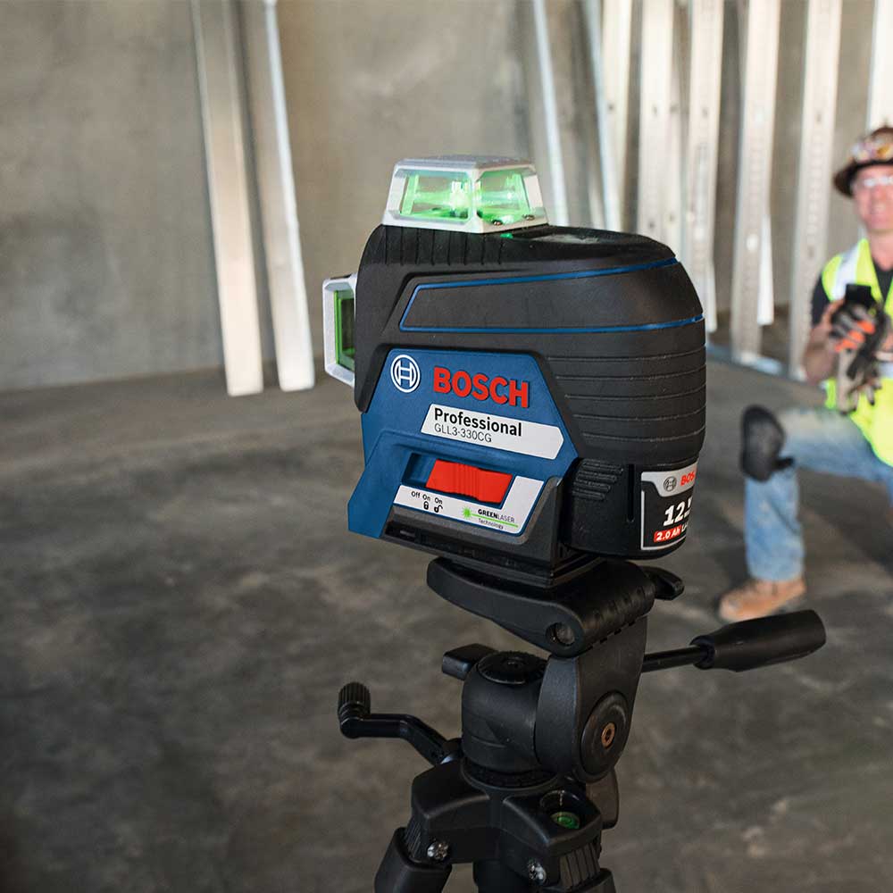 Bosch GLL3 330CG B 360-Degree Green Beam 