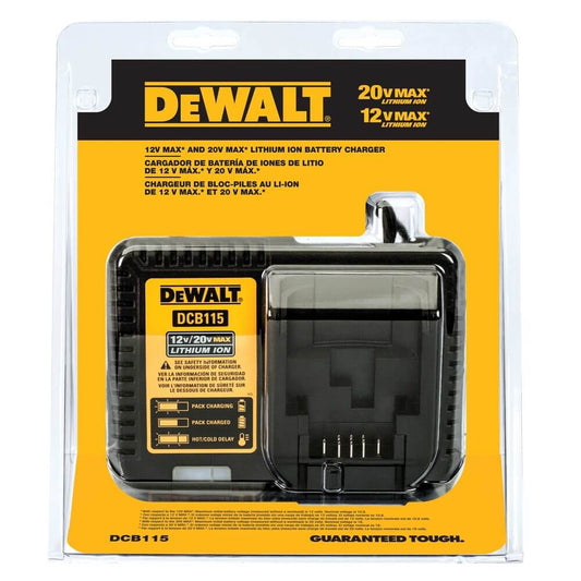 DEWALT DCB115 12V MAX* - 20V MAX* Lithium Ion Battery Charger