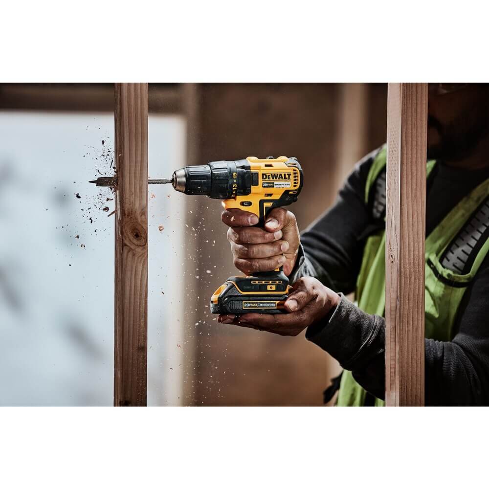 DEWALT DCD777C2 20V MAX* Compact Brushless Drill/Driver