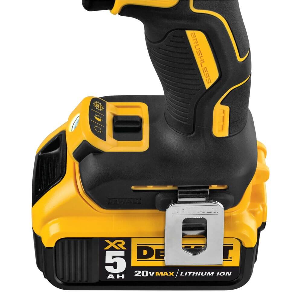DEWALT DCD996P2 20V MAX* XR Brushless Cordless 3-Speed 1/2 in Hammer Drill/Driver Kit (5.0 Ah)