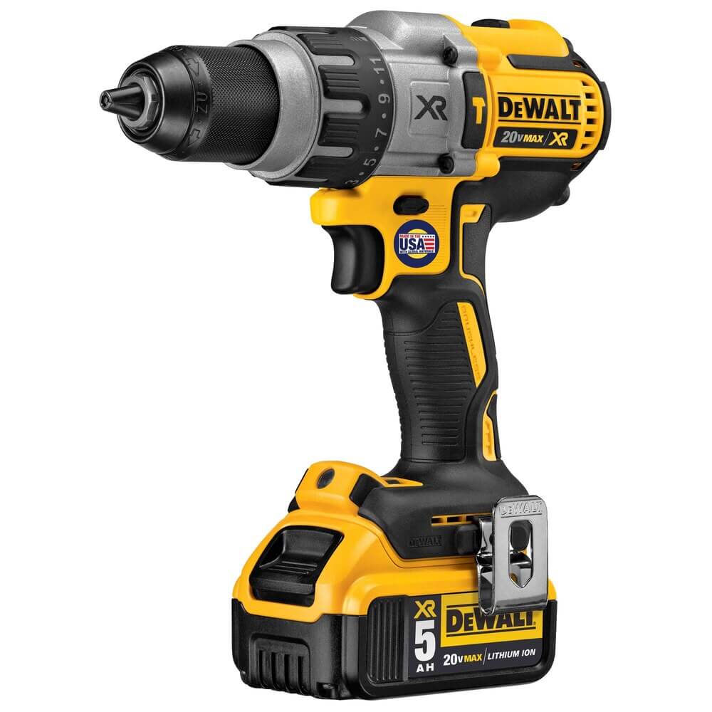 DEWALT DCD996P2 20V MAX* XR Brushless Cordless 3-Speed 1/2 in Hammer Drill/Driver Kit (5.0 Ah)
