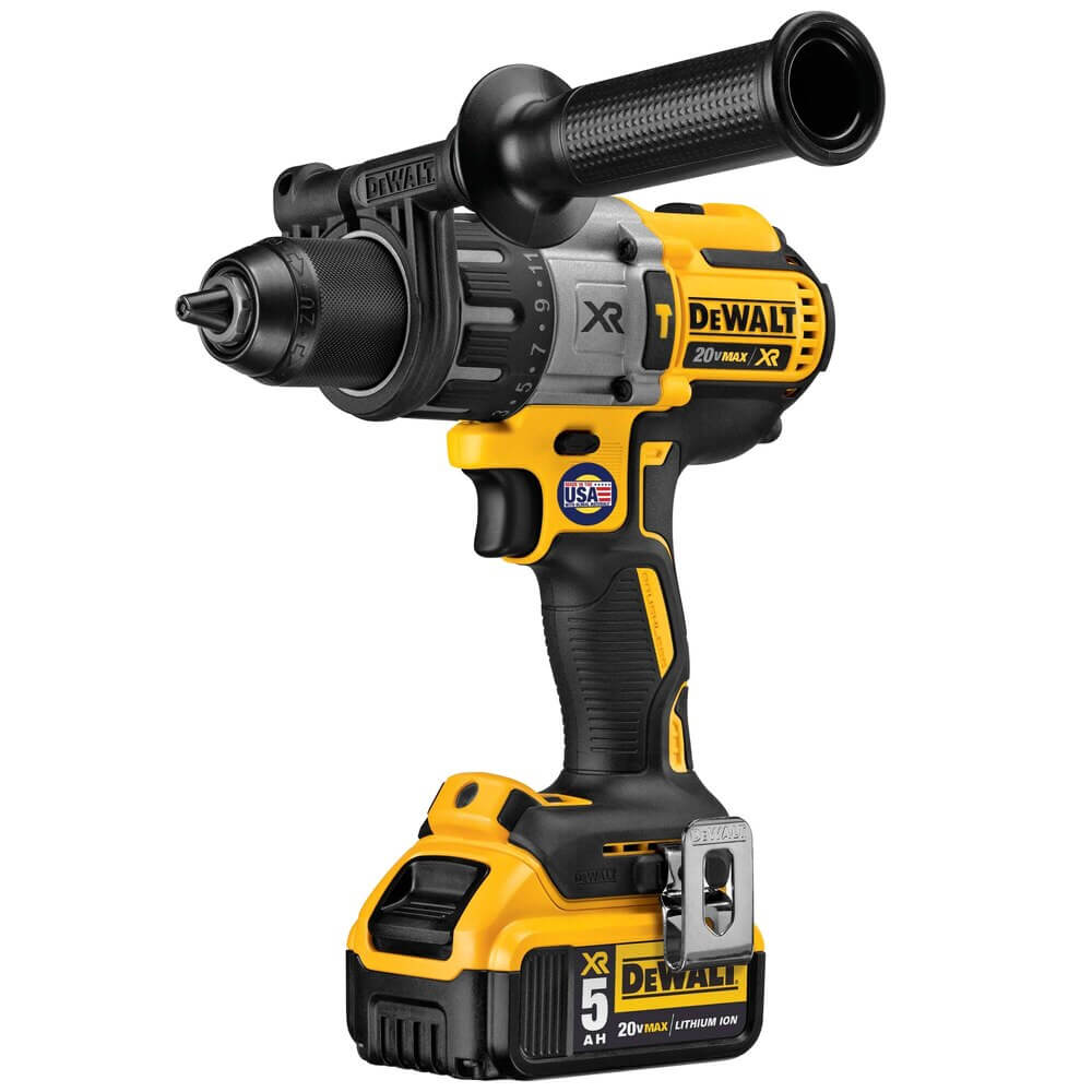 DEWALT DCD996P2 20V MAX* XR Brushless Cordless 3-Speed 1/2 in Hammer Drill/Driver Kit (5.0 Ah)