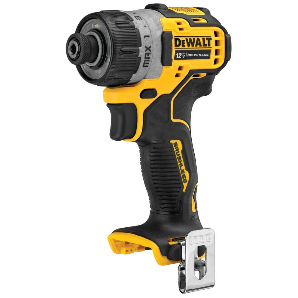 Destornillador inalámbrico DEWALT DCF601B XTREME 12V MAX*, 1/4 de pulgada (solo herramienta)