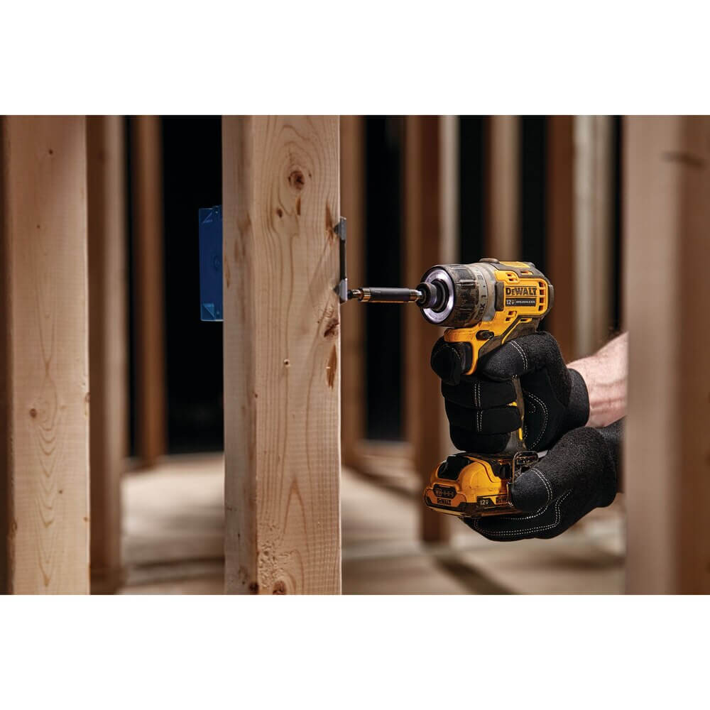 Destornillador inalámbrico DEWALT DCF601B XTREME 12V MAX*, 1/4 de pulgada (solo herramienta)