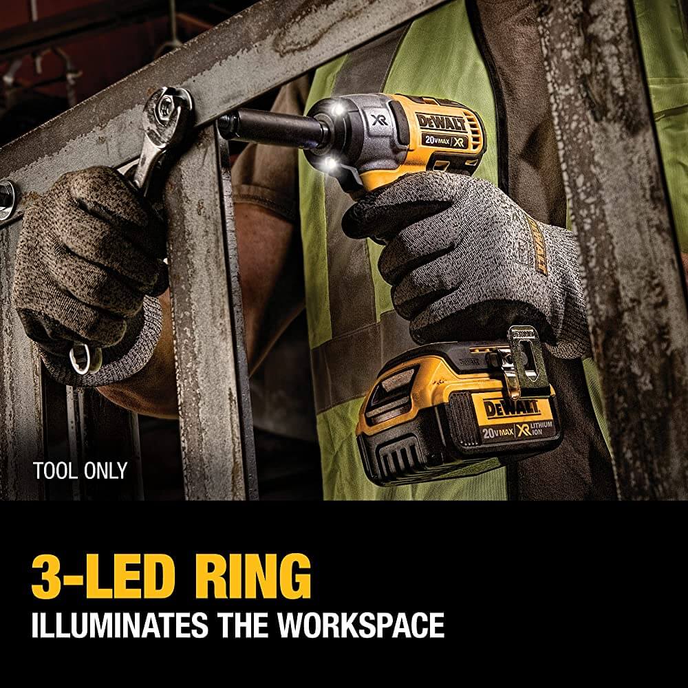 DEWALT DCF890B 20V MAX* XR 3/8" Compact Impact Wrench (Tool Only)
