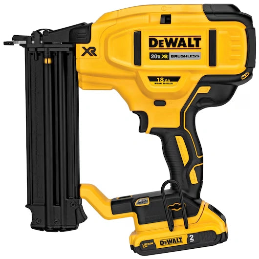 Kit de clavadora inalámbrica DEWALT DCN680D1 20V MAX* XR® calibre 18
