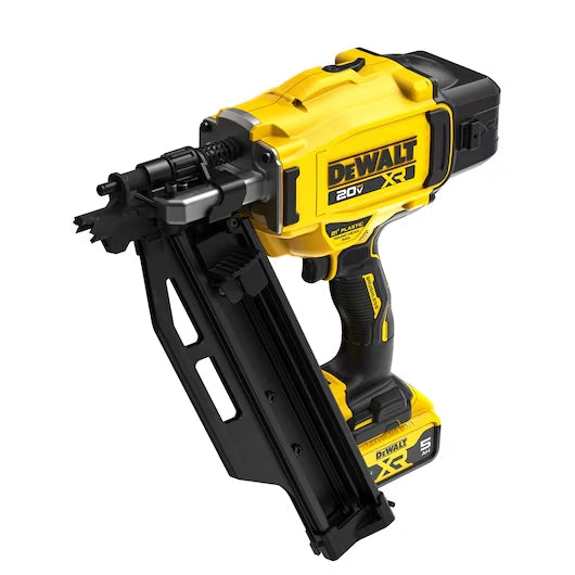 DEWALT DCN920P1 20V MAX* Brushless Cordless 21° Plastic Framing Nailer Kit