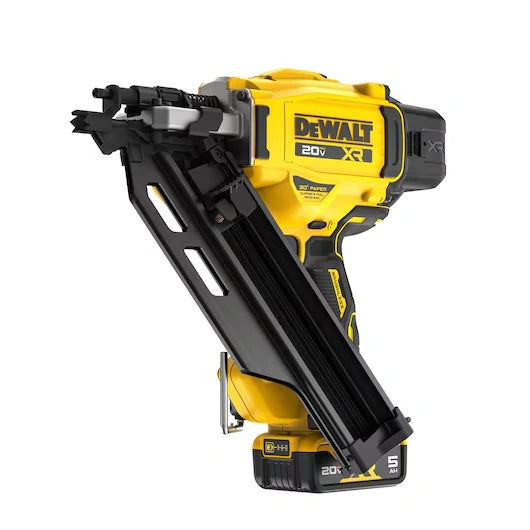 DEWALT DCN930P1 20V MAX* Brushless Cordless 30° Paper Tape Framing Nailer Kit