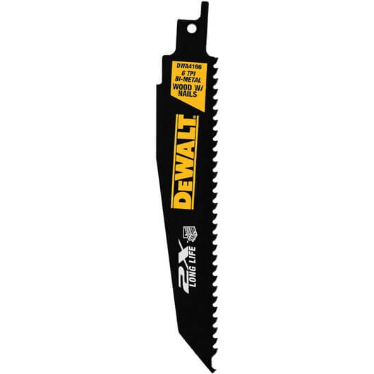 DEWALT DWA4101 Reciprocating Saw Blade Set, Wood/Metal Cutting, 8-Pack