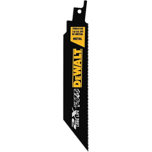 DEWALT DWA4101 Reciprocating Saw Blade Set, Wood/Metal Cutting, 8-Pack