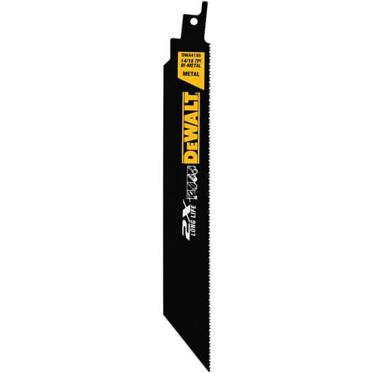 DEWALT DWA4101 Reciprocating Saw Blade Set, Wood/Metal Cutting, 8-Pack