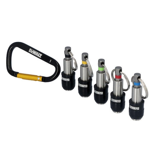 DEWALT DWAFHLDKC5 Keyring Bit Holder Set