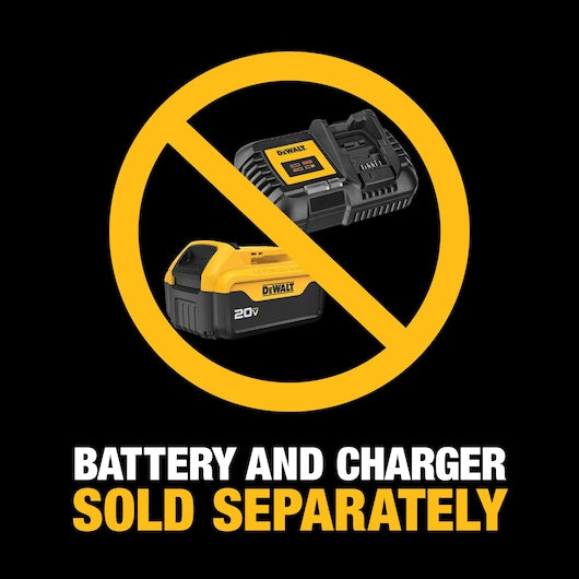 DeWalt DCS378B 20V MAX* XR® Mid-Size Bandsaw (Tool Only)