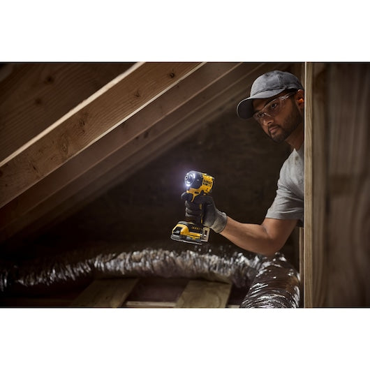 DeWalt DCF870B 20V MAX XR Brushless Cordless 1/4 in Quiet Hydraulic Impact Driver (Tool Only)