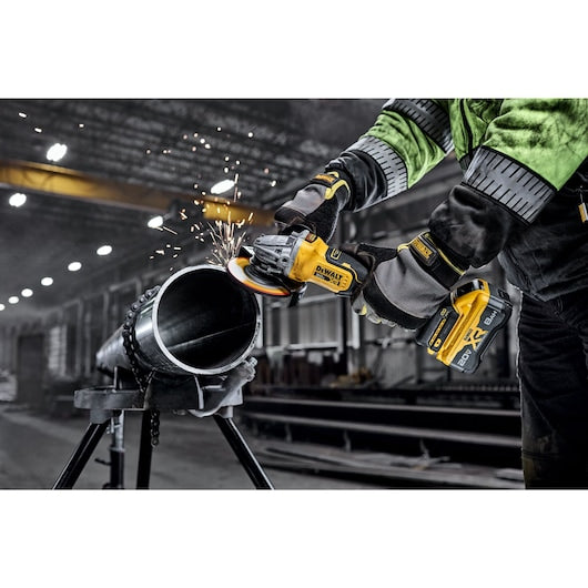 DEWALT DCG410VSB 20V MAX* XR® Brushless Cordless 4-1/2 in. - 5 in. Variable Speed Paddle Switch Grinder (Tool Only)